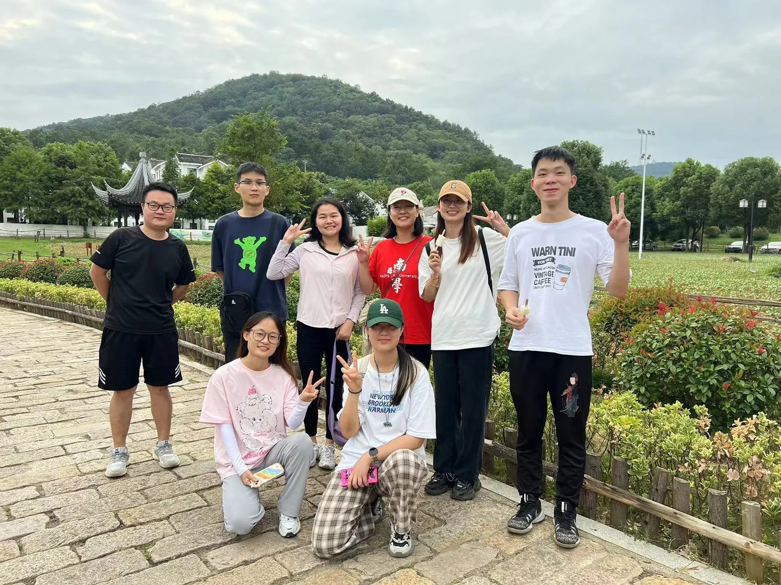 Lab activity photo — group gathering